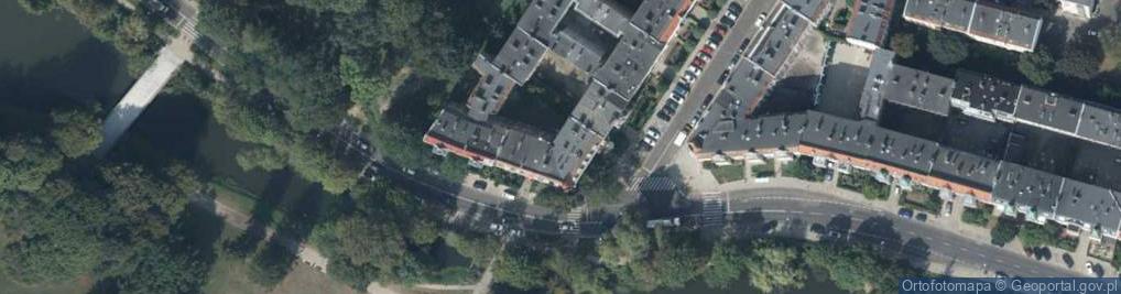 Zdjęcie satelitarne Słowackiego Juliusza ul.