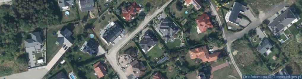 Zdjęcie satelitarne Słoneczne Wzgórze ul.