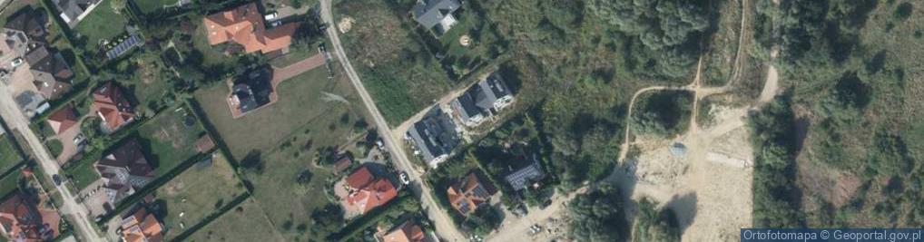 Zdjęcie satelitarne Słoneczne Wzgórze ul.