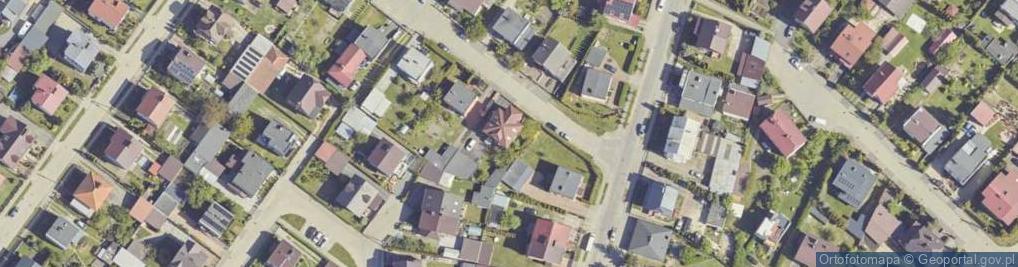 Zdjęcie satelitarne Słoneczna ul.