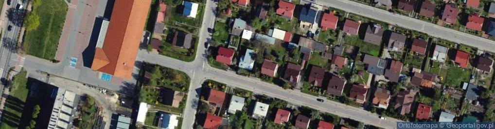 Zdjęcie satelitarne Słoneczna ul.