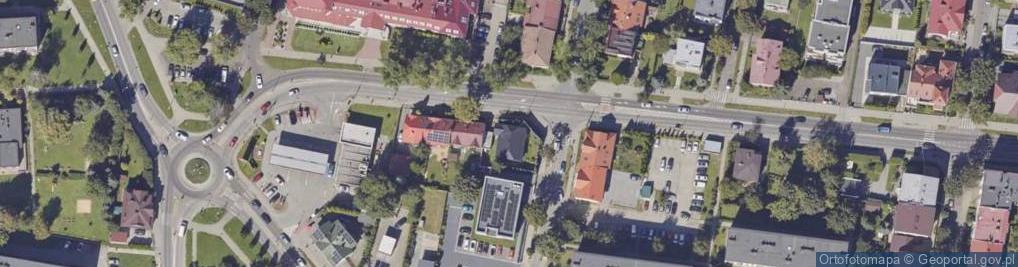 Zdjęcie satelitarne Słowackiego Juliusza ul.