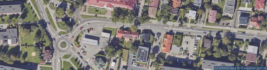 Zdjęcie satelitarne Słowackiego Juliusza ul.