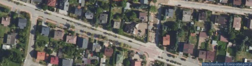 Zdjęcie satelitarne Słoneczna ul.