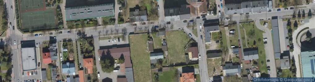 Zdjęcie satelitarne Słowackiego Juliusza ul.