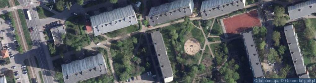 Zdjęcie satelitarne Ślaskiego Ludwika ul.
