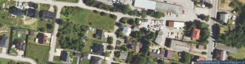 Zdjęcie satelitarne Słoneczna ul.