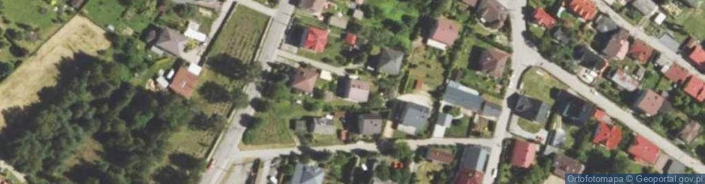 Zdjęcie satelitarne Słowackiego Juliusza ul.