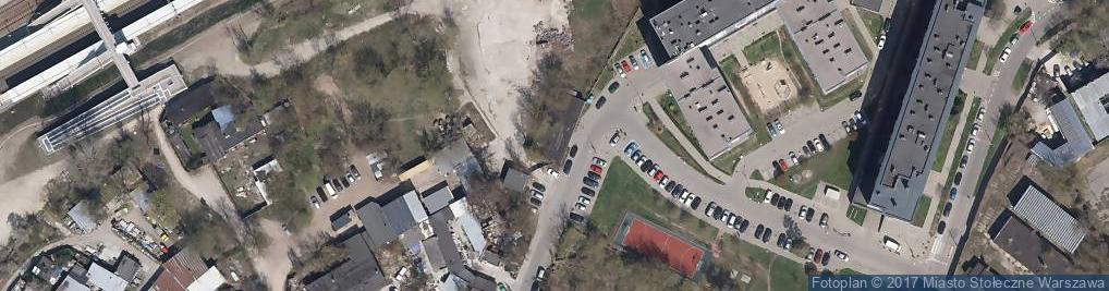 Zdjęcie satelitarne Słodowiecka ul.