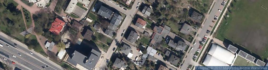 Zdjęcie satelitarne Słowicza ul.