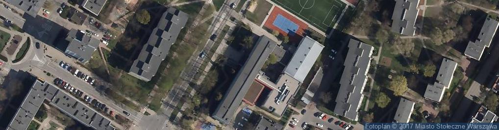 Zdjęcie satelitarne Sławka Walerego ul.
