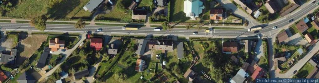 Zdjęcie satelitarne Słupska ul.
