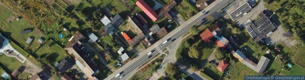 Zdjęcie satelitarne Słupska ul.