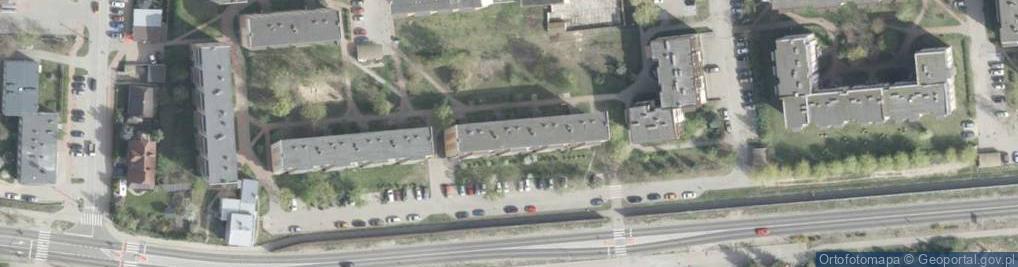 Zdjęcie satelitarne Słowackiego Juliusza ul.