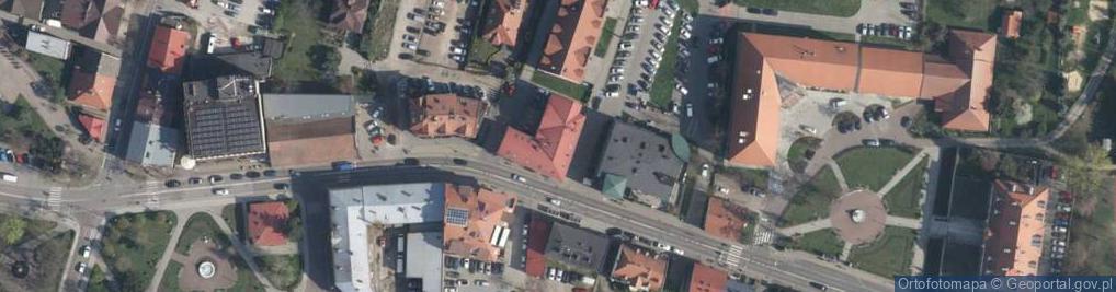 Zdjęcie satelitarne Słowackiego Juliusza ul.