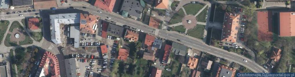 Zdjęcie satelitarne Słowackiego Juliusza ul.