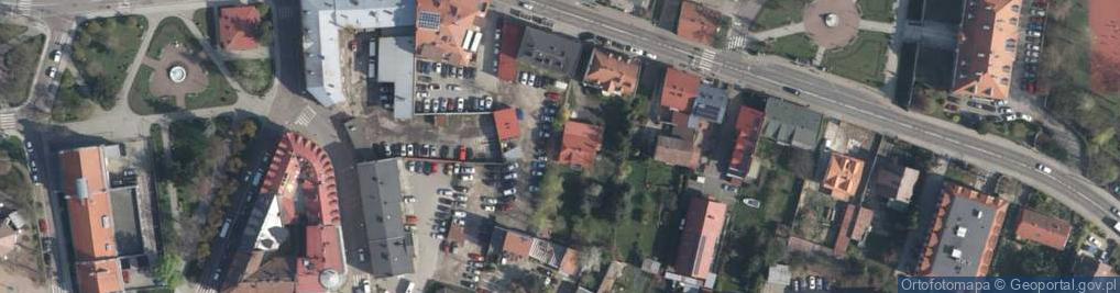 Zdjęcie satelitarne Słowackiego Juliusza ul.