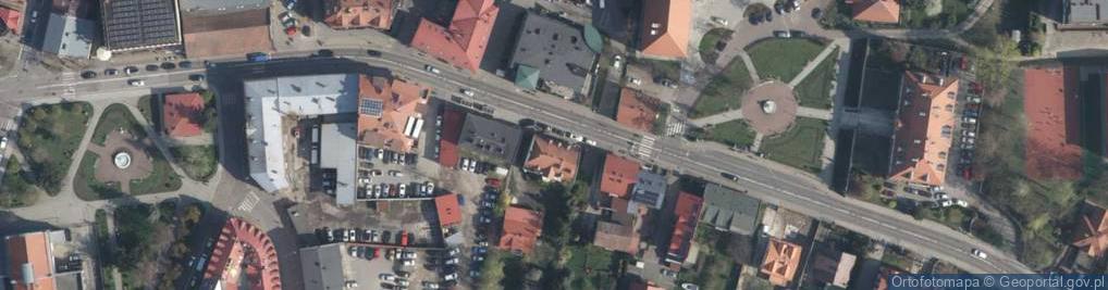 Zdjęcie satelitarne Słowackiego Juliusza ul.