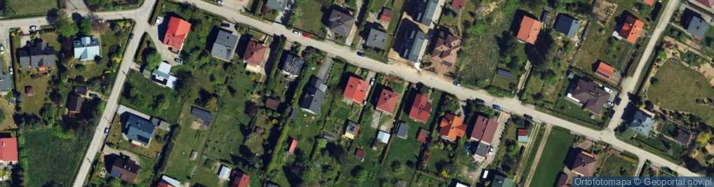 Zdjęcie satelitarne Słoneczna ul.