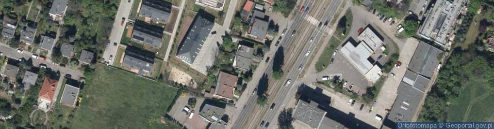 Zdjęcie satelitarne Ślężna ul.