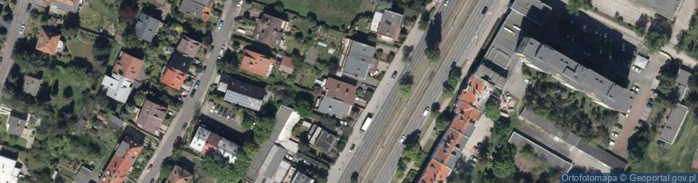 Zdjęcie satelitarne Ślężna ul.