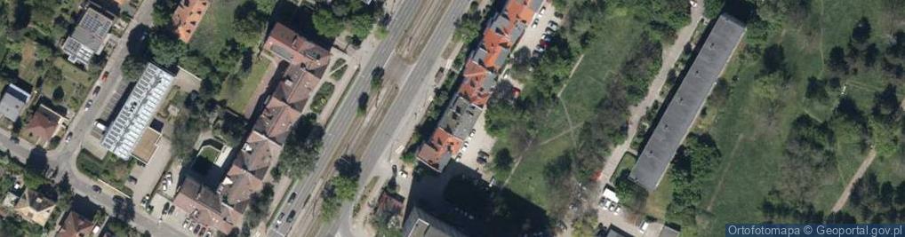 Zdjęcie satelitarne Ślężna ul.