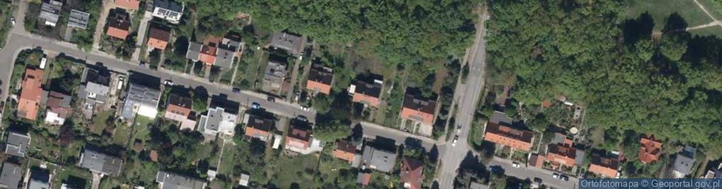 Zdjęcie satelitarne Ślusarska ul.