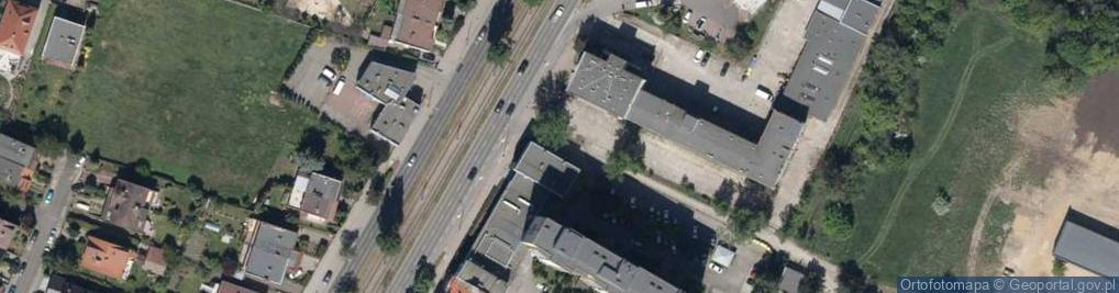 Zdjęcie satelitarne Ślężna ul.
