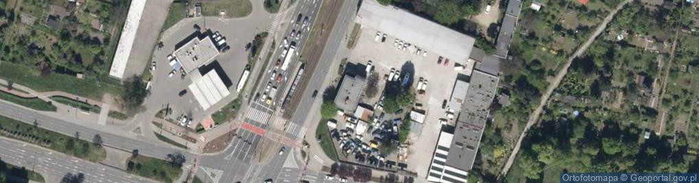 Zdjęcie satelitarne Ślężna ul.