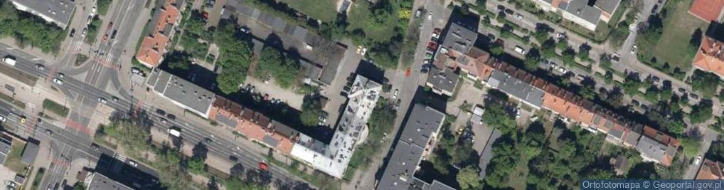 Zdjęcie satelitarne Słowicza ul.
