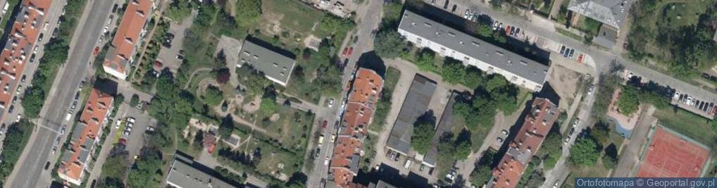 Zdjęcie satelitarne Słowicza ul.