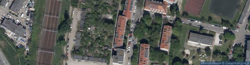 Zdjęcie satelitarne Słubicka ul.