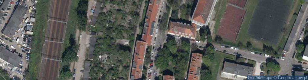 Zdjęcie satelitarne Słubicka ul.