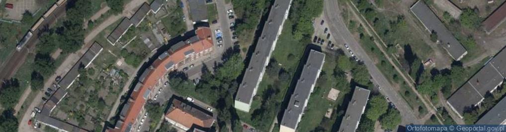 Zdjęcie satelitarne Słubicka ul.