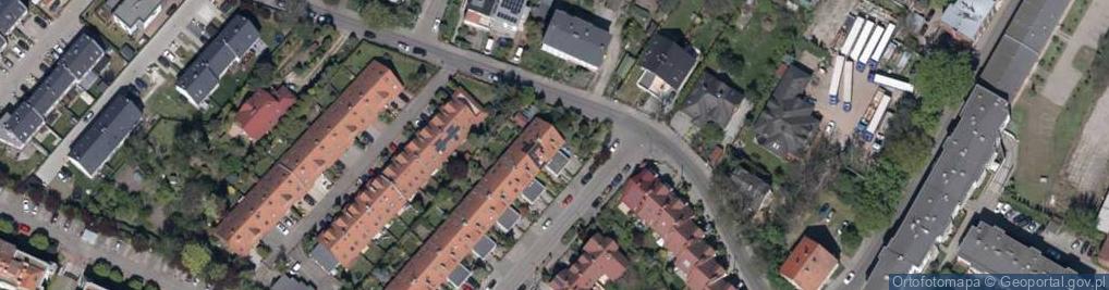 Zdjęcie satelitarne Słonimska ul.