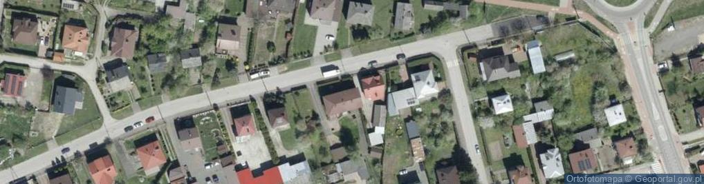Zdjęcie satelitarne Słowackiego Juliusza ul.