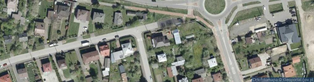 Zdjęcie satelitarne Słowackiego Juliusza ul.