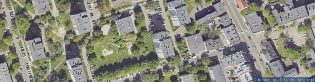 Zdjęcie satelitarne Ślęczka Pawła ul.