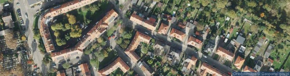Zdjęcie satelitarne Słoneczna ul.