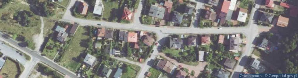 Zdjęcie satelitarne Słowackiego Juliusza ul.
