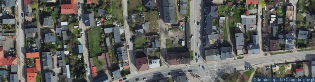 Zdjęcie satelitarne Słowackiego Juliusza ul.