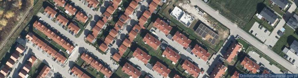 Zdjęcie satelitarne Słowika ul.
