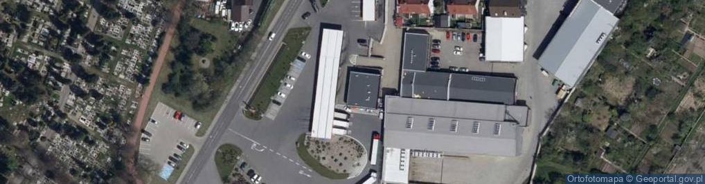 Zdjęcie satelitarne Słowiańska ul.