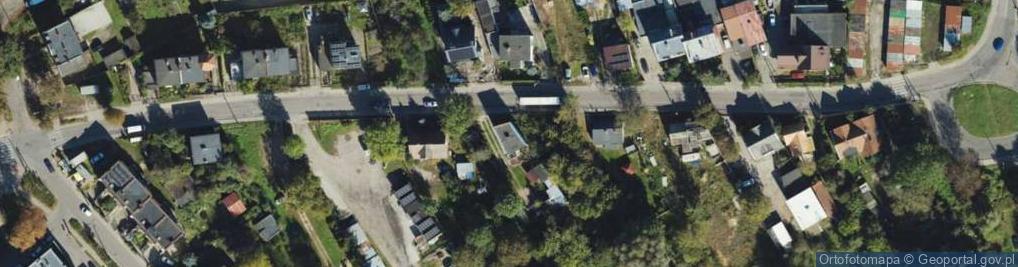 Zdjęcie satelitarne Smętna ul.