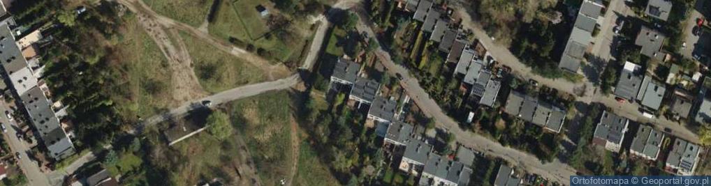 Zdjęcie satelitarne Smoka Wawelskiego ul.
