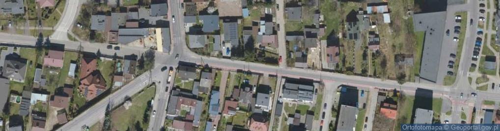 Zdjęcie satelitarne Smugowa ul.