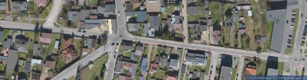 Zdjęcie satelitarne Smugowa ul.