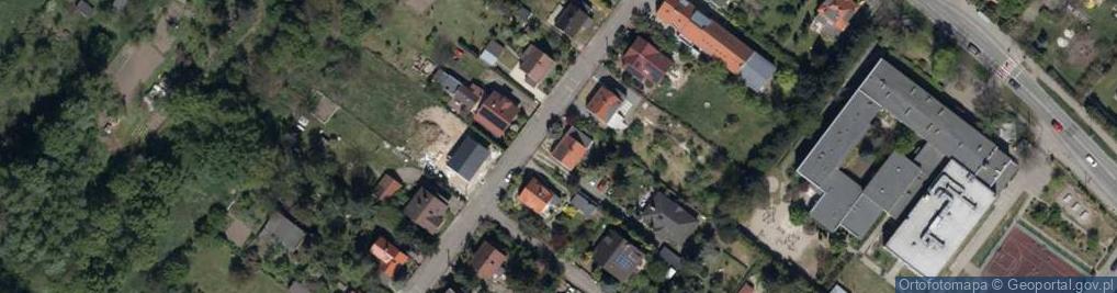 Zdjęcie satelitarne Smocza ul.