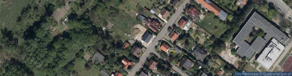 Zdjęcie satelitarne Smocza ul.