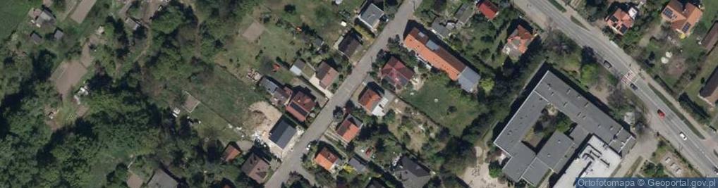 Zdjęcie satelitarne Smocza ul.